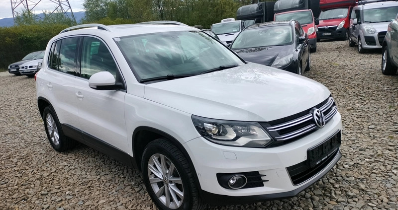 Volkswagen Tiguan cena 54900 przebieg: 130030, rok produkcji 2012 z Drohiczyn małe 92